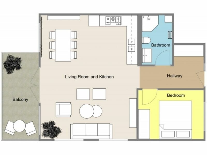 Modern Bedroom Floor Plan
