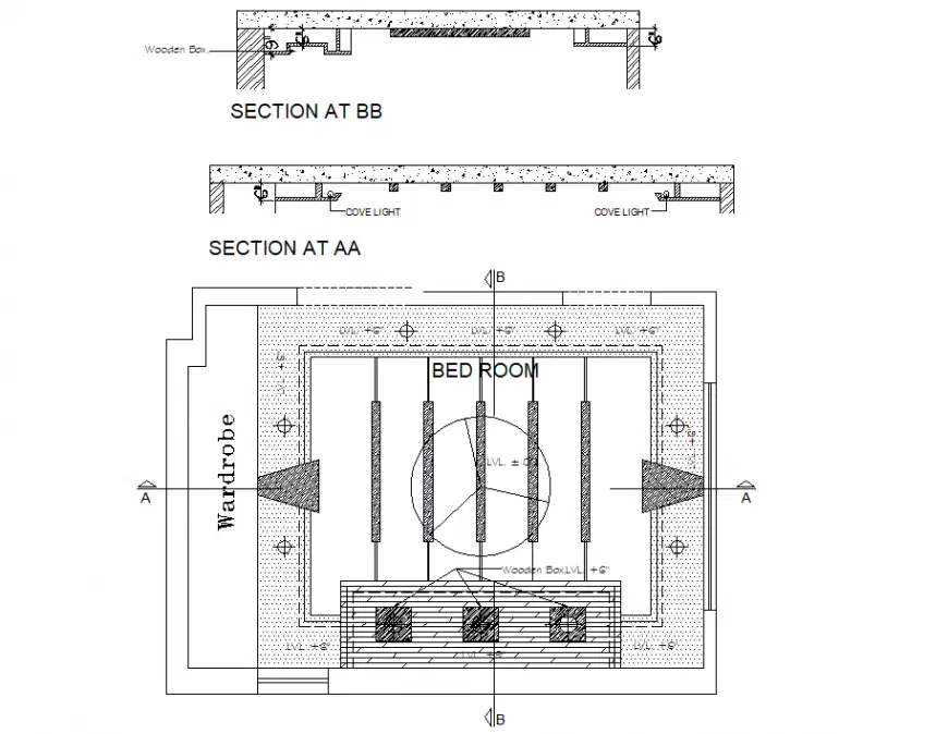 Compact Bedroom Layout