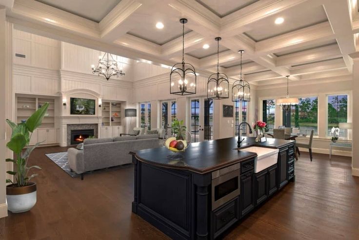 Elegant Coffered Ceiling