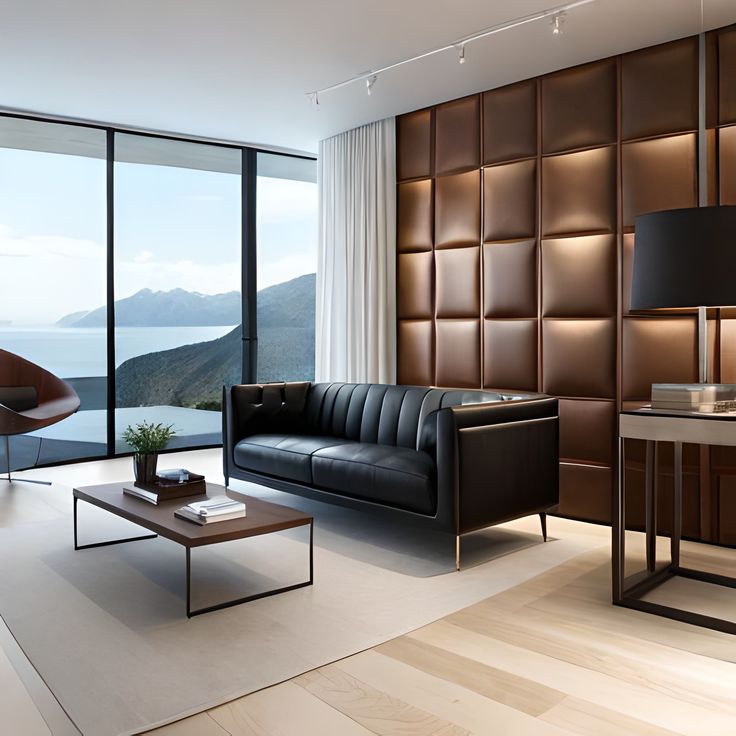 Floating Panel with Ambient Lighting