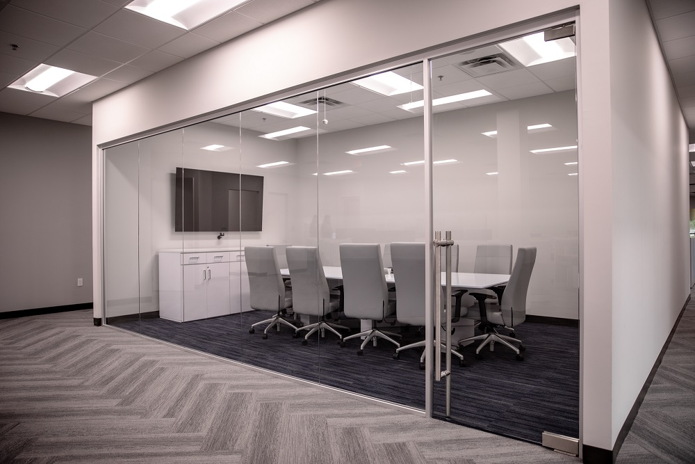 Floating Panel with Ambient Lighting