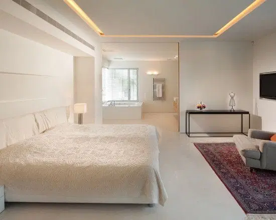 Floating Panel with Ambient Lighting