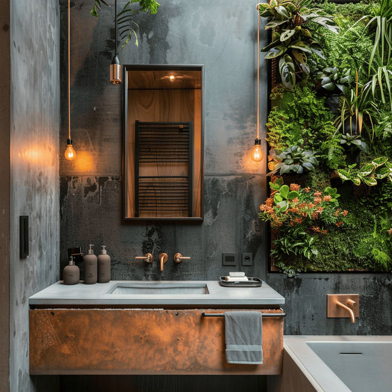 Floating Panel with Ambient Lighting