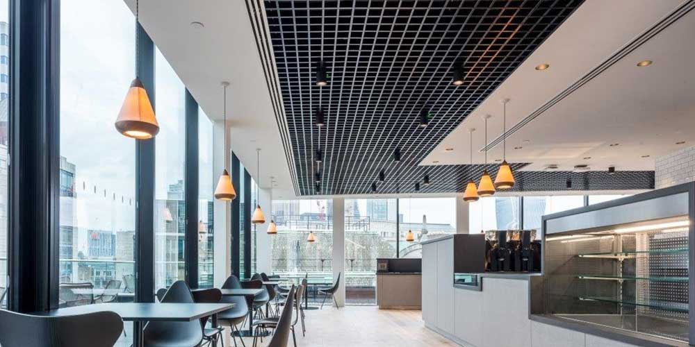 Crystal Chandelier with Backlit Ceiling