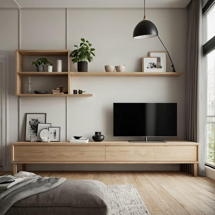 Floating Panel with Ambient Lighting