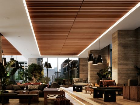 Minimalist Tray Ceiling